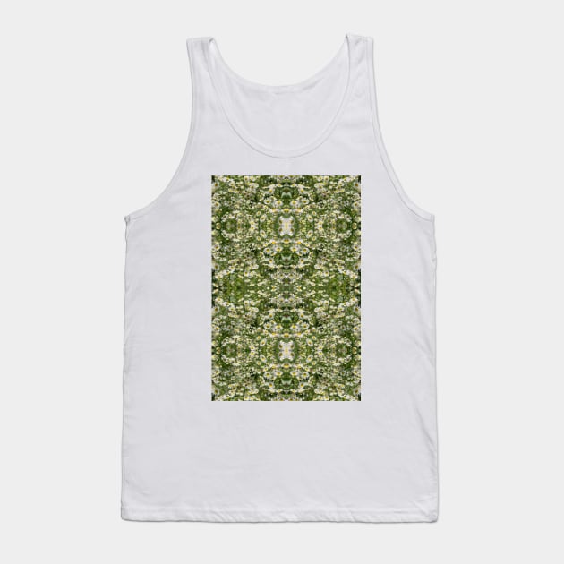 Tiny Wild Daisy Pattern 2 Tank Top by Amanda1775